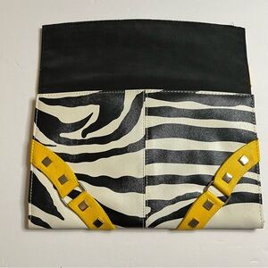 Micheโ Zoe zebra yellow Classic Bag Shell Interchangeable Handbag Cover